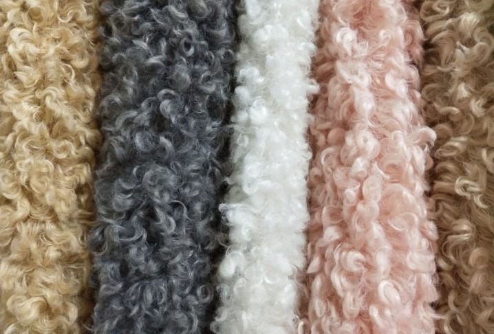 Footwear Products Faux fur material options